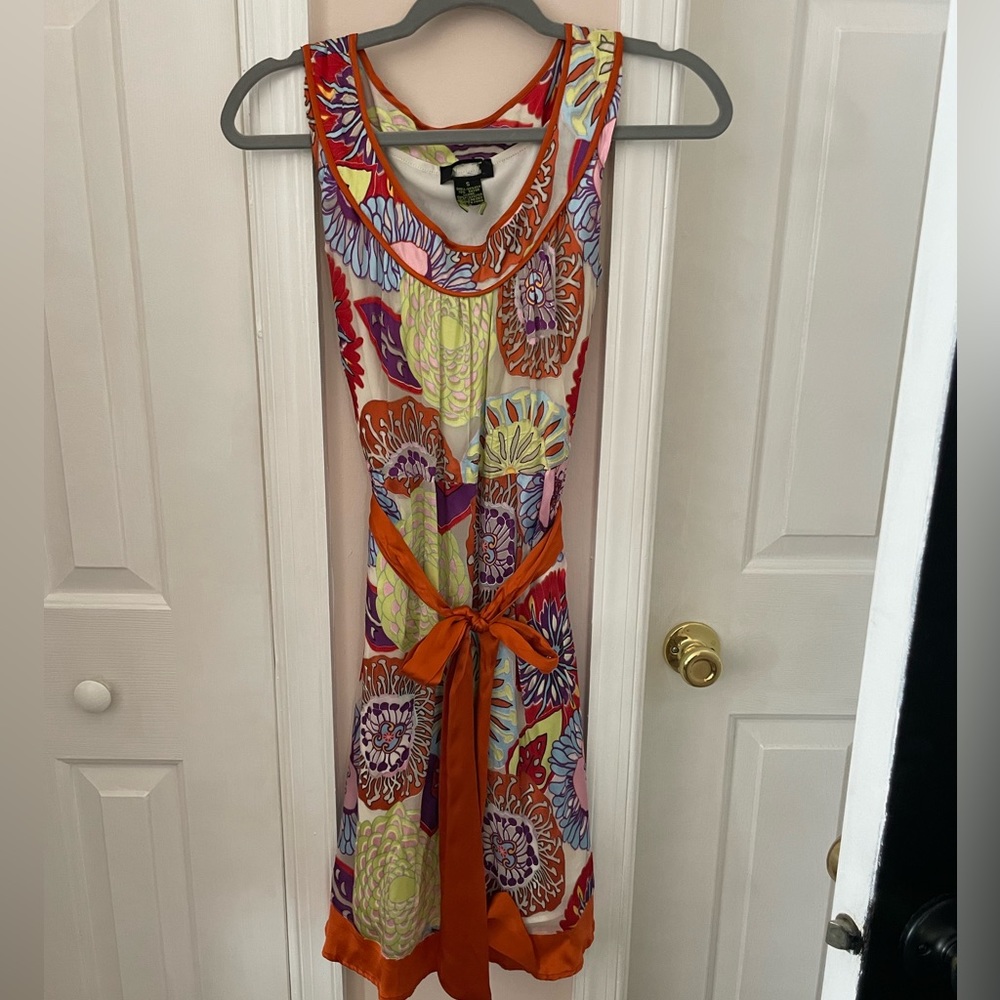 Anthropologie Brand Vintage Silk Dress Size S